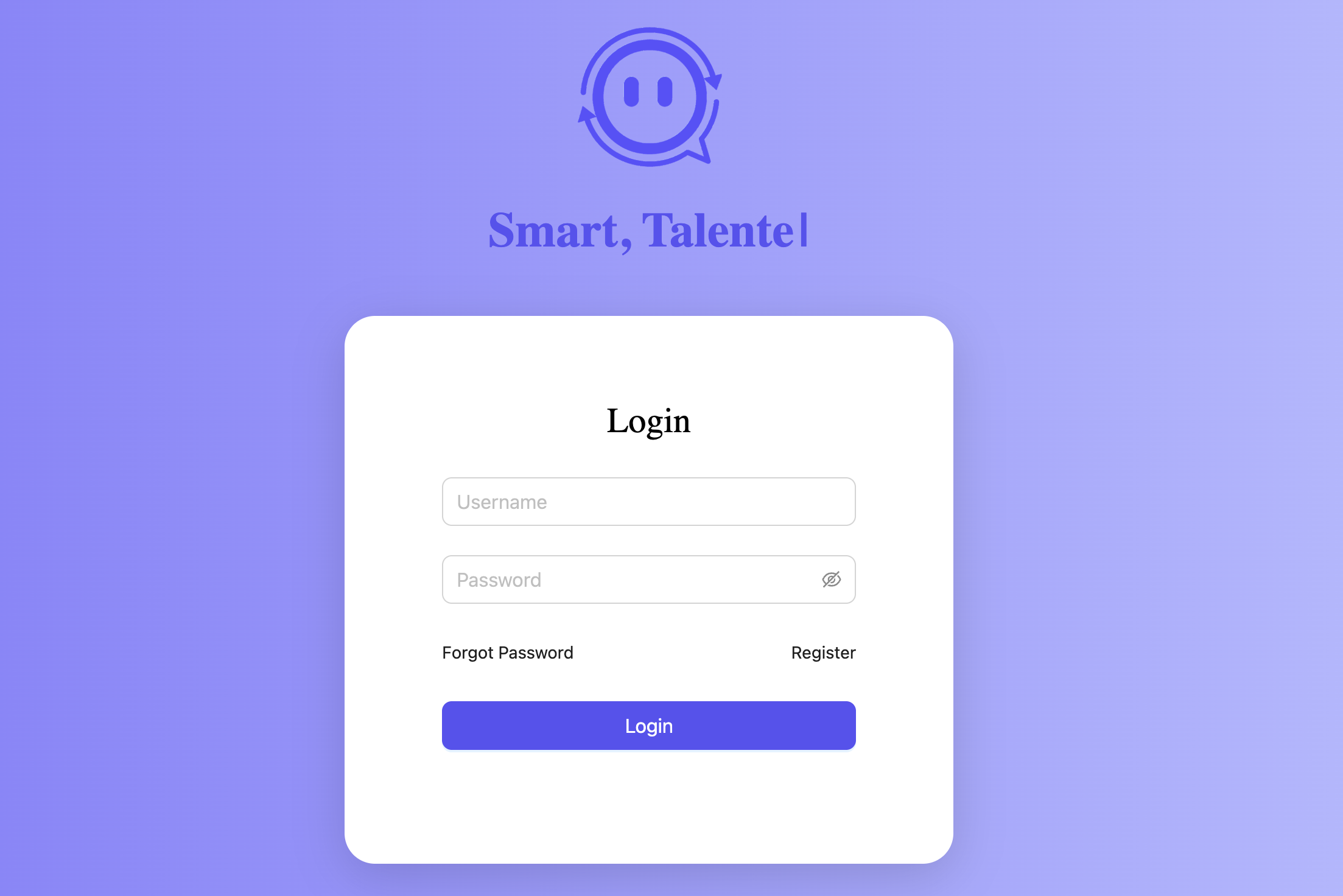 User Login Interface